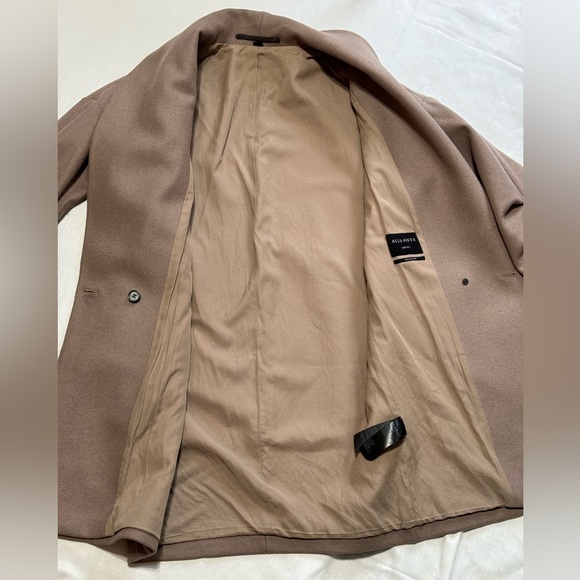 ALLSAINTS Woman’s Wool blend Coat NWOT. - Picture 8 of 16